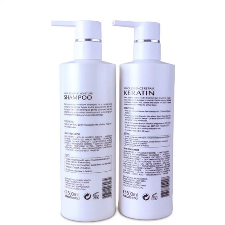 trattamento per capelli alla cheratina brasiliana e maca
