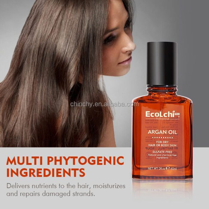 Ecolchi Sulfate-Free Shampoo and Conditioner Set with Hair Mask: Organic Argan Oil and Keratin for Healthy Hair​ - Image 7