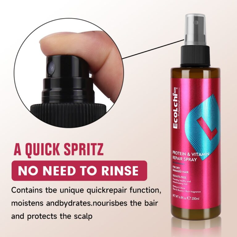 EcoLchi OEM Custom Private Label Sulfate Free Shampoo and Conditioner Hair Care Set - ISO22716 GMP FDA certified factory