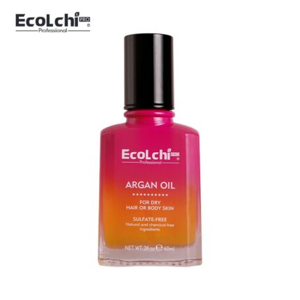 Suero capilar orgánico con aceite de argán marroquí Ecolchi, tratamiento nutritivo y suavizante (1)