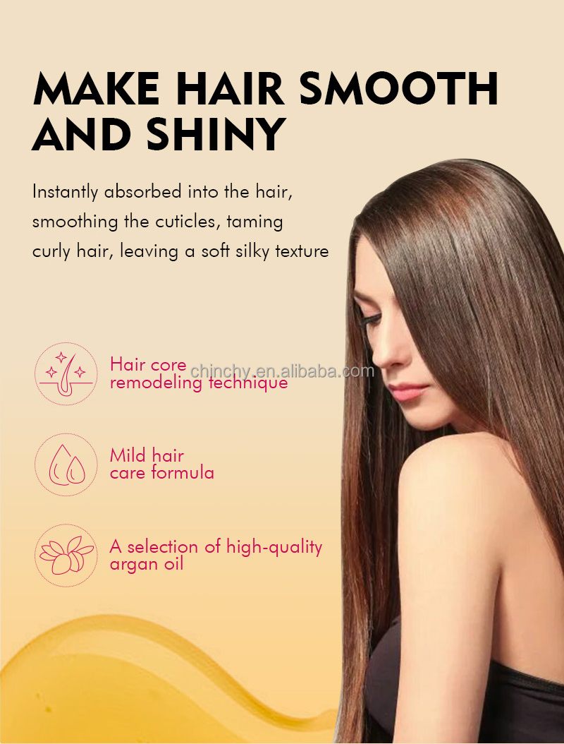 ஊட்டமளிப்பு மற்றும் மென்மையாக்கலுக்கான எகோல்ச்சி மொராக்கோ ஆர்கன் எண்ணெய் முடி சீரம் ஆர்கானிக் சிகிச்சை​ (1)