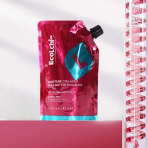 Ecolchi Collagen Hair Mask: Natural Keratin Treatment for Repair and Nourishment​