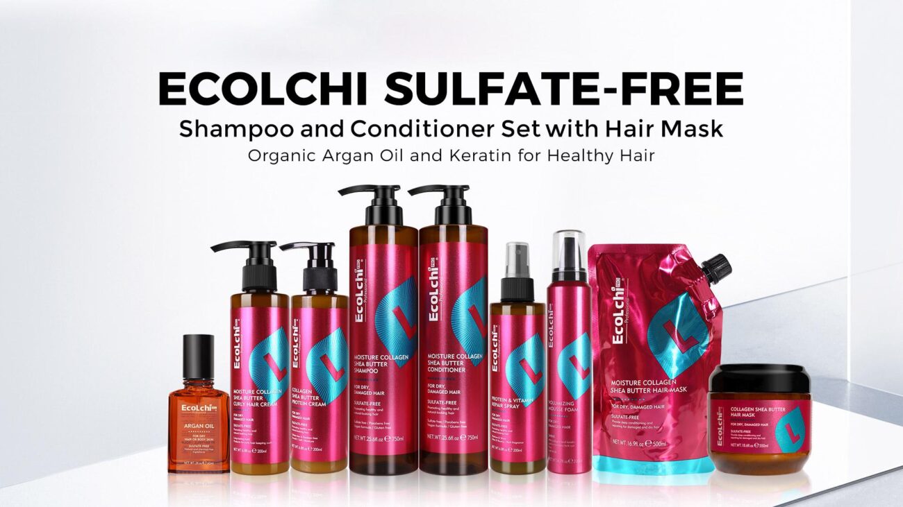Ecolchi banner -Ecolchi hair care sets