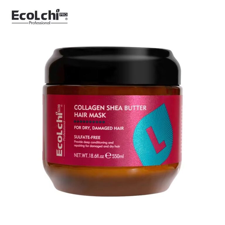 ecolchi haarbehandeling kollageen herstelmasker diep voedende gladmakende formule sleutelvoordele oemodm groothandel deur chinchy groep