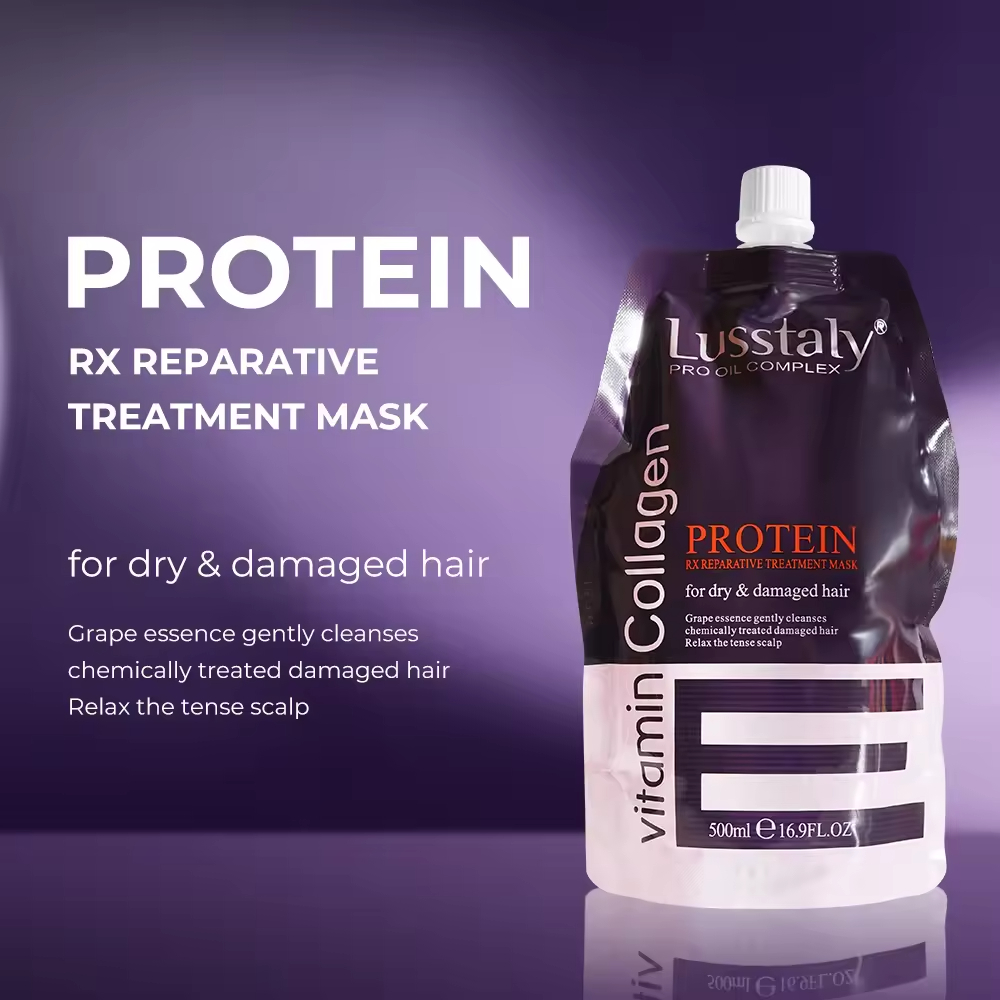 Lusstaly Collagen + Keratin Intensive Hair Mask - Image 5