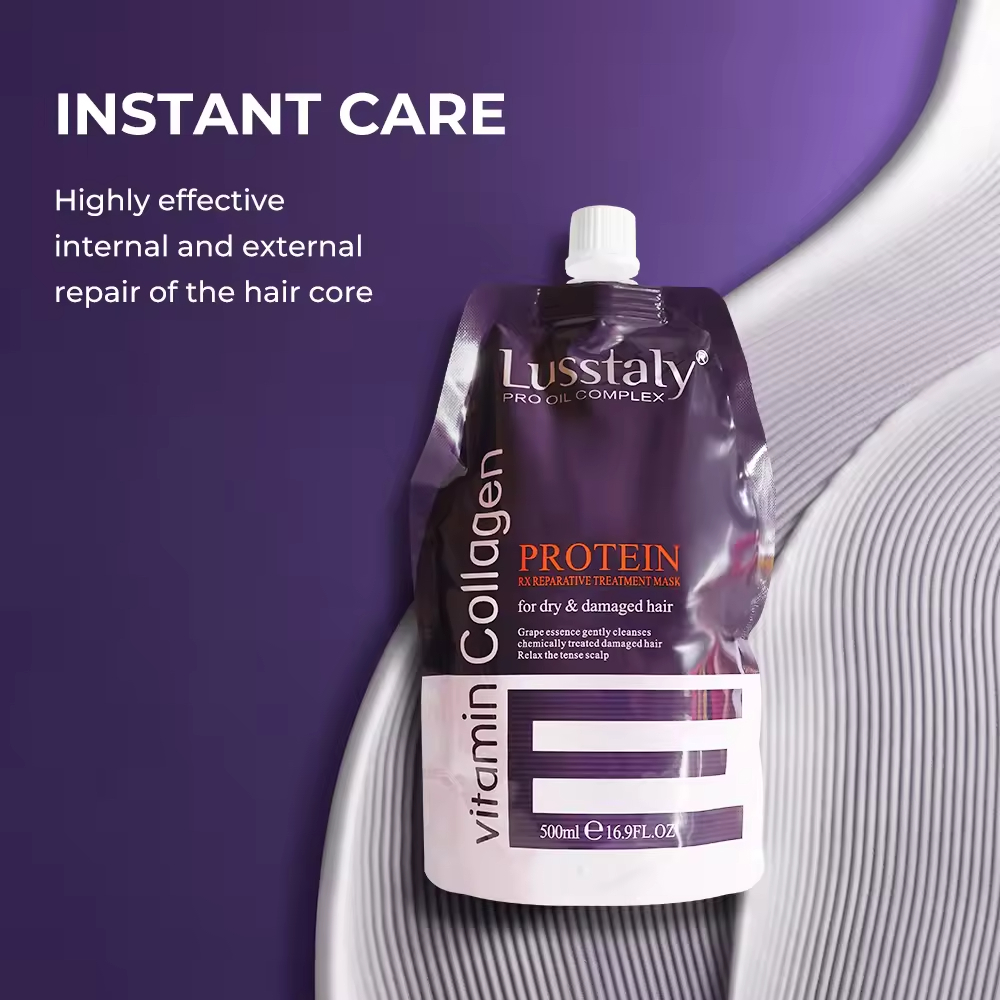 Lusstaly Collagen + Keratin Intensive Hair Mask - Image 3