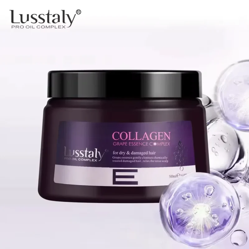 Lusstaly Organic Collagen Hair Mask - Lusstaly OEM private label hair care manufacturer