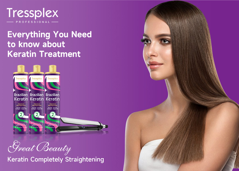 ECOLCHI keratin treatment bottle and packaging