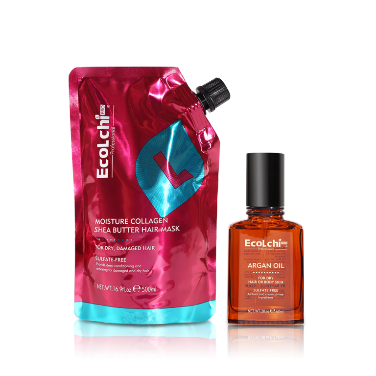 Ecolchi Private Label Organic Natural Hair Oil Keratin Repair Nourish Ecolchi Hair Treatment Mask