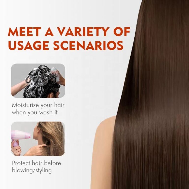 ecolchi hair oils natural moisture collagen shea butter essential oil hair products   texture  finish   oemodm wholesale by chinchy group