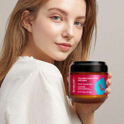 ECOLCHI PRO Astaxanthin Teth a’ reic Oem/odm Ola Argan Collagen a’ càradh làimhseachadh fuilt leubail phrìobhaideach airson falt tioram millte - Pacadh & Meud - OEM/ODM Slàn-reic le Buidheann Chinchy