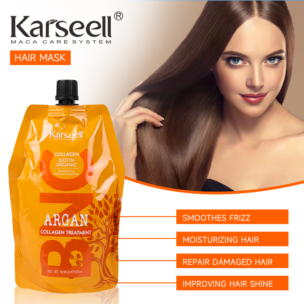 Karseell Organic Nutritional Moisturizing Keratin Treatment Deep Repairing Hair Mask Cream Hair Care - Packaging & Size - OEM/ODM Wholesale by Chinchy Group