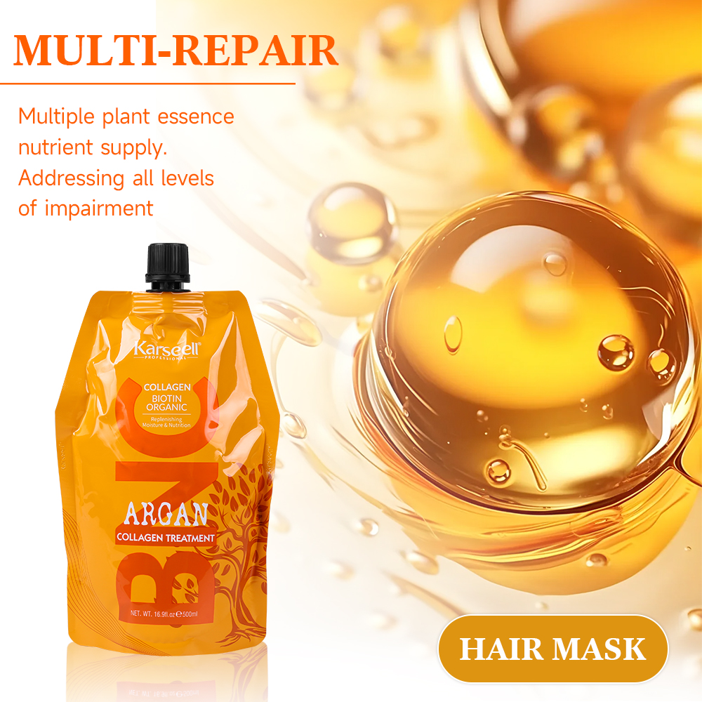 Karseell Organic Nutritional Moisturizing Keratin Treatment Deep Repairing Hair Mask Cream Hair Care - Application & Use - OEM/ODM Wholesale by Chinchy Group