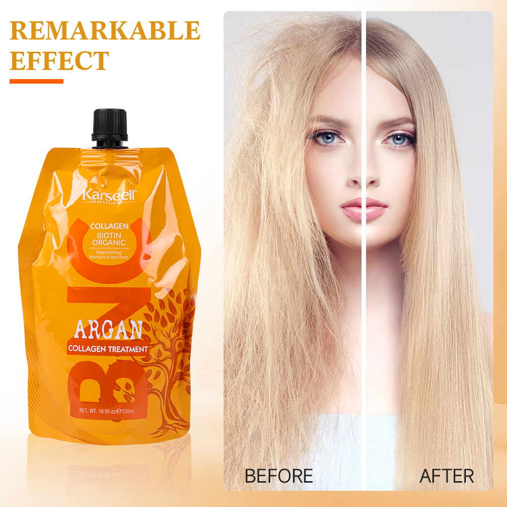 Karseell Organic Nutritional Moisturizing Keratin Treatment Deep Repairing Hair Mask Cream Hair Care - Texture & Finish - OEM/ODM Wholesale by Chinchy Group