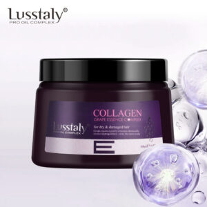 Lusstaly Organic Collagen Hair Mask Repair Dry And Damage Keratin Professional Hair Treatment Smooth Hair Mask