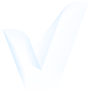 abstract dark blue v shaped linear design on solid black background