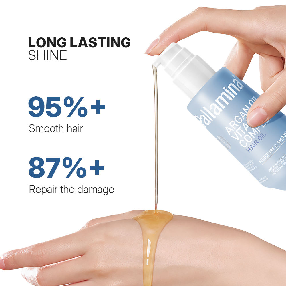 Pallamina 40ml Collagen Argan Oil Hair Oil - Application & Use - OEM/ODM Wholesale by Chinchy Group